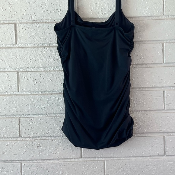 SKIMS - SHAPING SWIM RUCHED ONE PIECE - ONYX - Picture 3 of 7